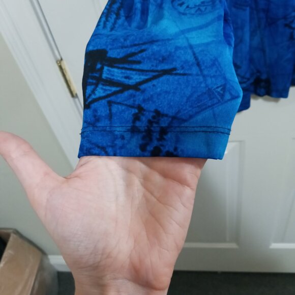 Chico's Blue Nautical Themed Top - Picture 5 of 7